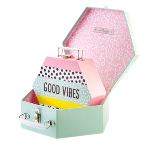 Memphis Modern Suitcases - set of 2