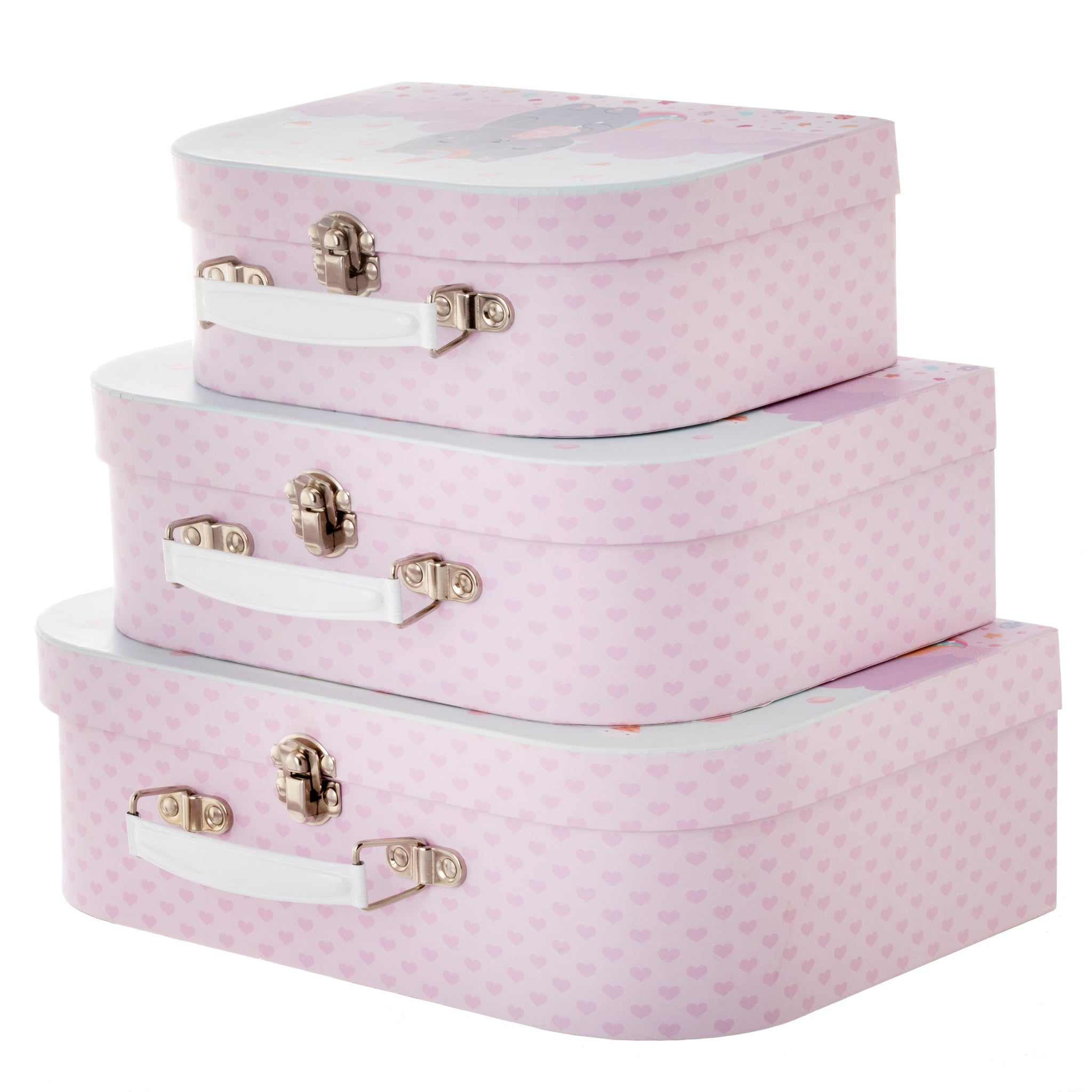 Sass & Belle - Luna Caticorn Suitcases - Set of 3