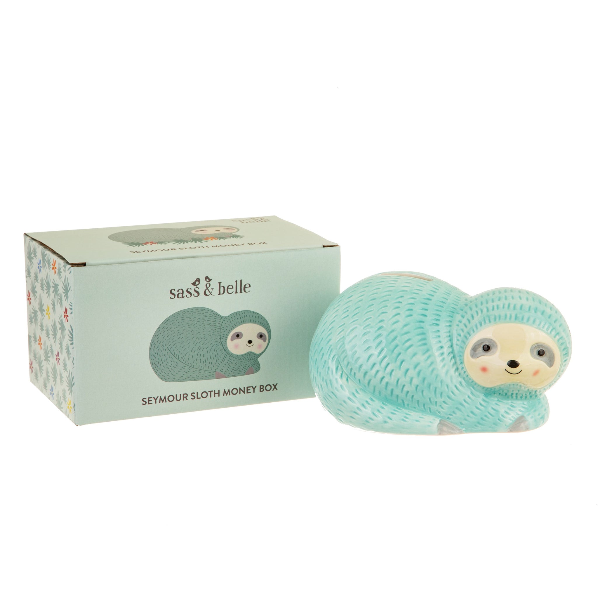 Sass & Belle Seymour Sloth Money Bank