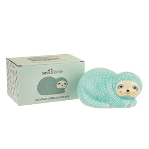 Sass & Belle Seymour Sloth Money Bank